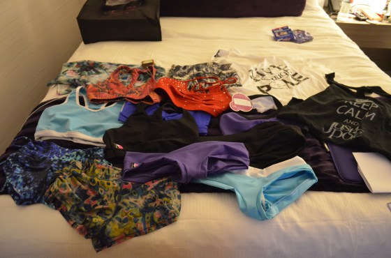 New pole clothing - yay!